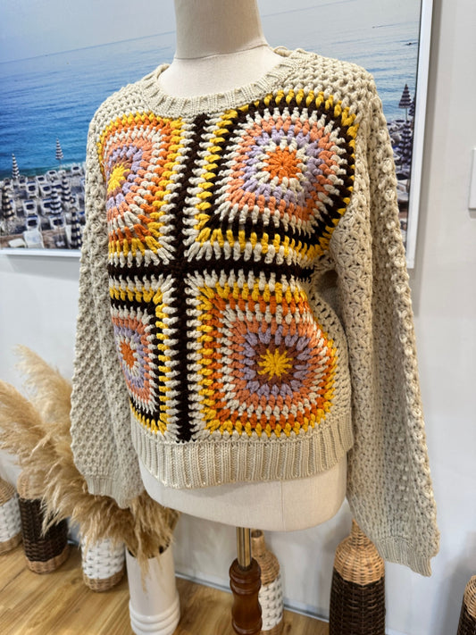 Ghanda Jumper Small Beige