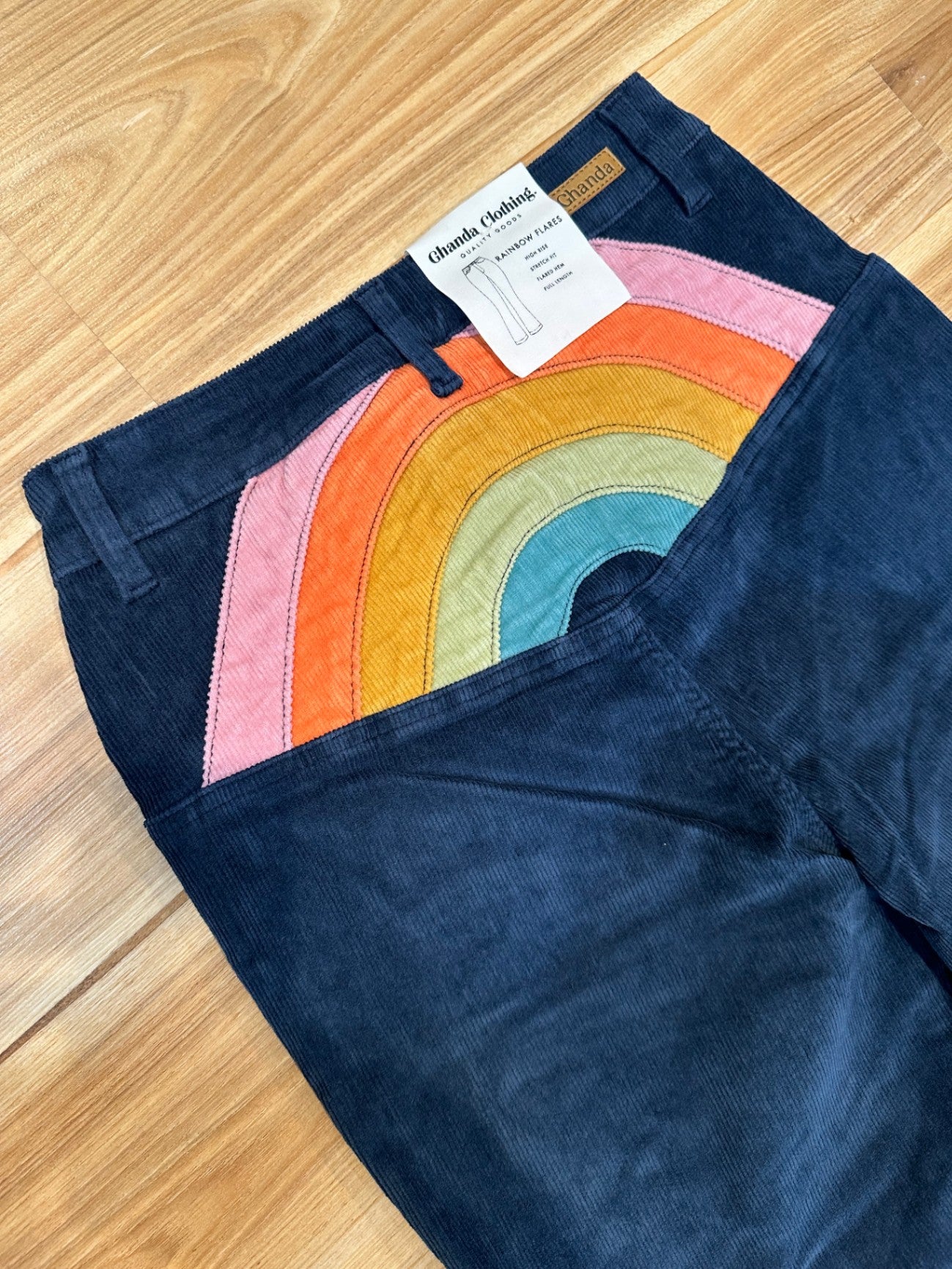 Ghanda Pants 10 Dark Blue