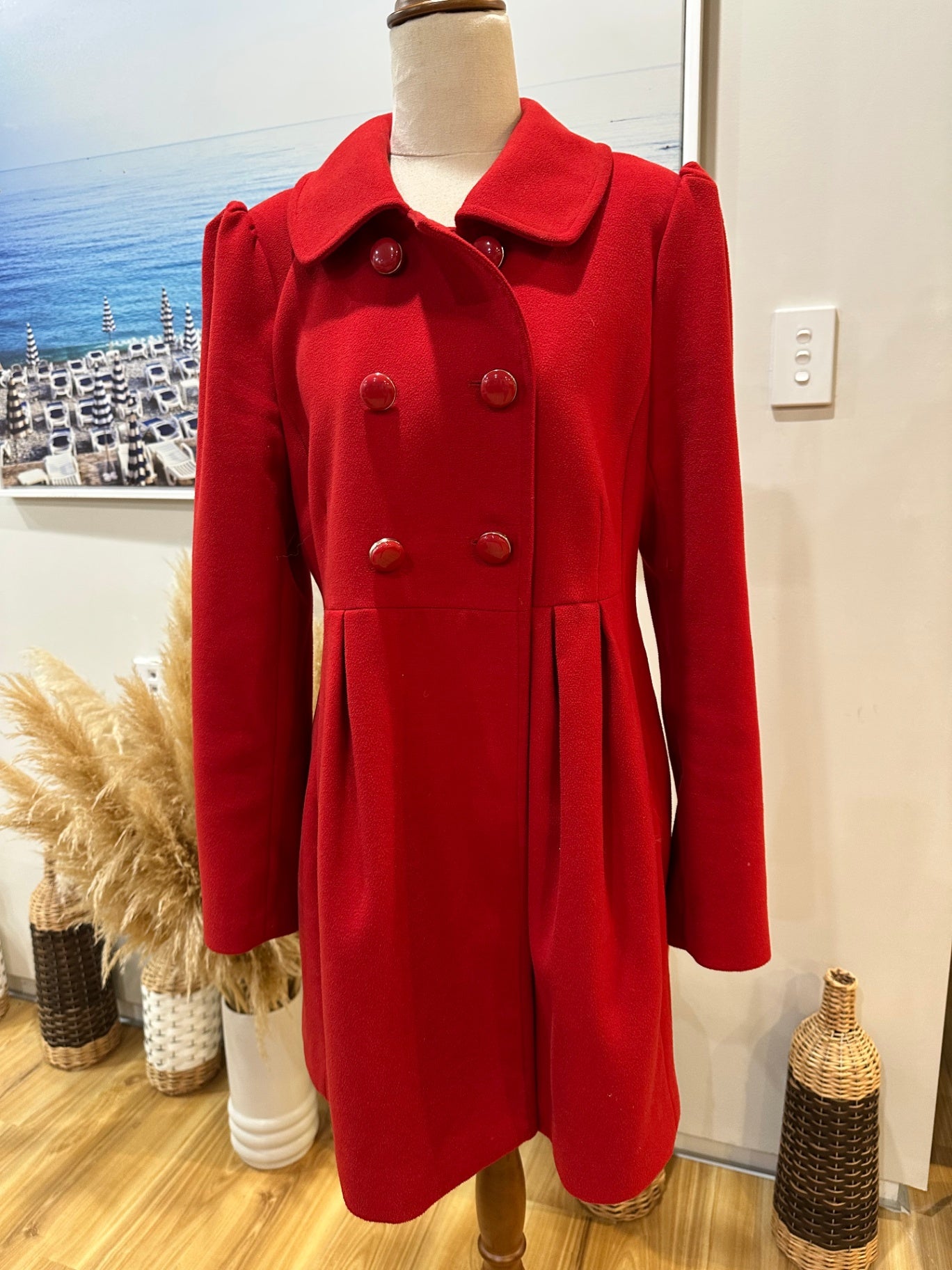 [SALE] Forever New Coat 12 Red