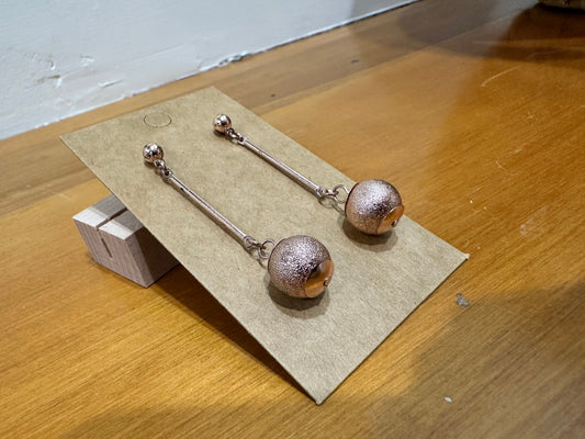 Earrings - Rose Gold tones