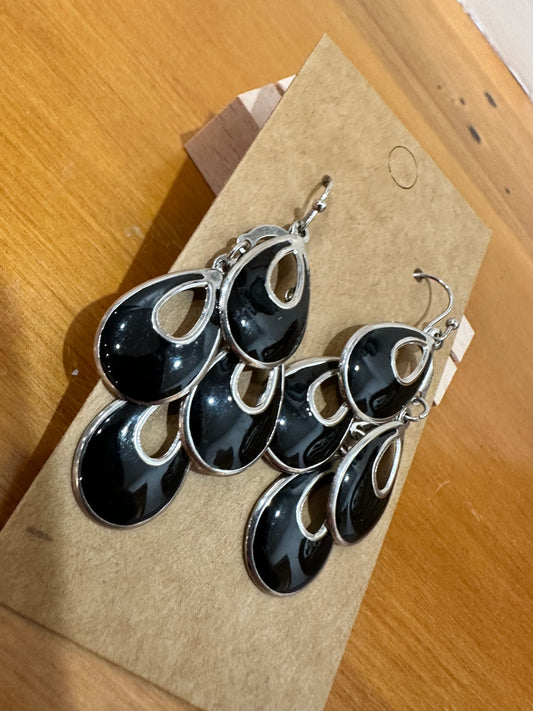 Earrings Black