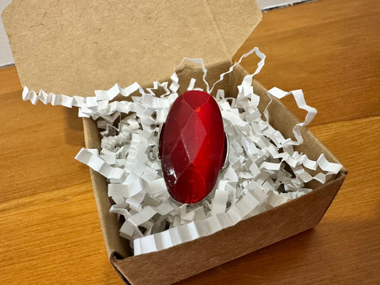 Red Cocktail Ring