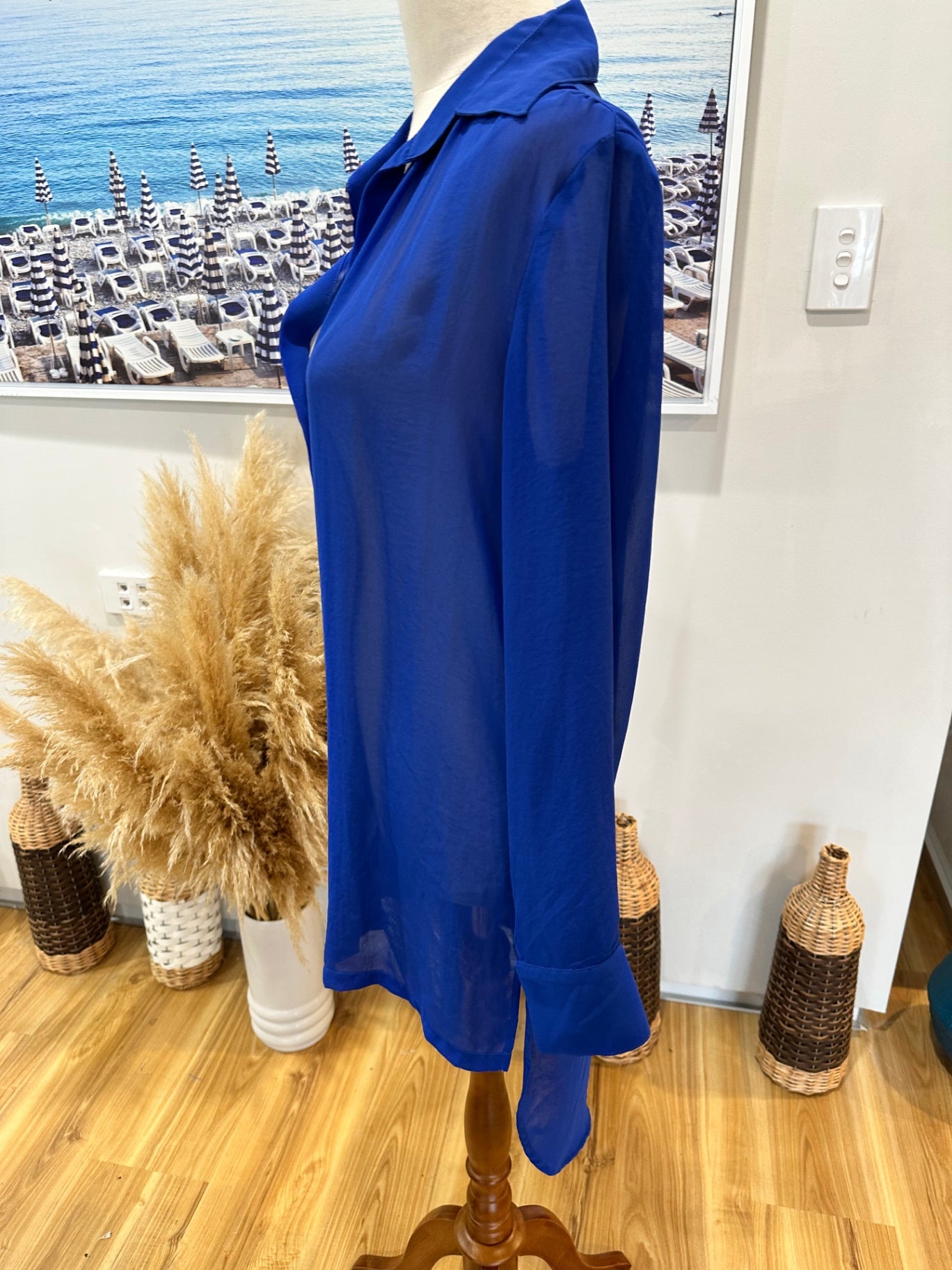 [SALE] Repertoire Blouse 10 Blue