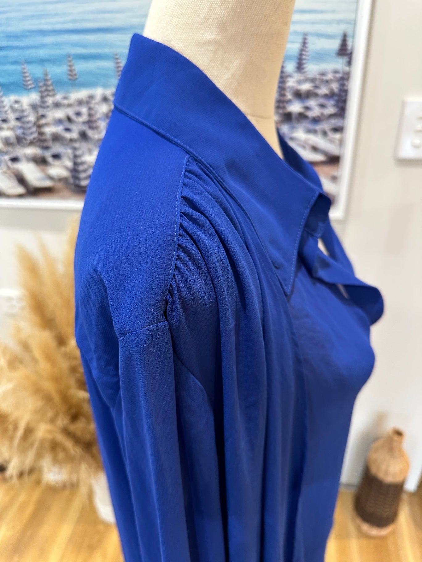 [SALE] Repertoire Blouse 10 Blue