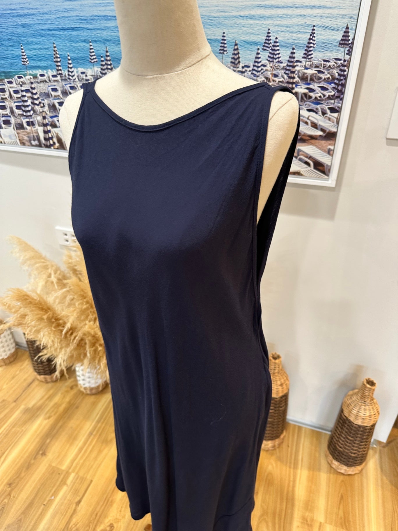 Miss Crabb Dress Medium Navy