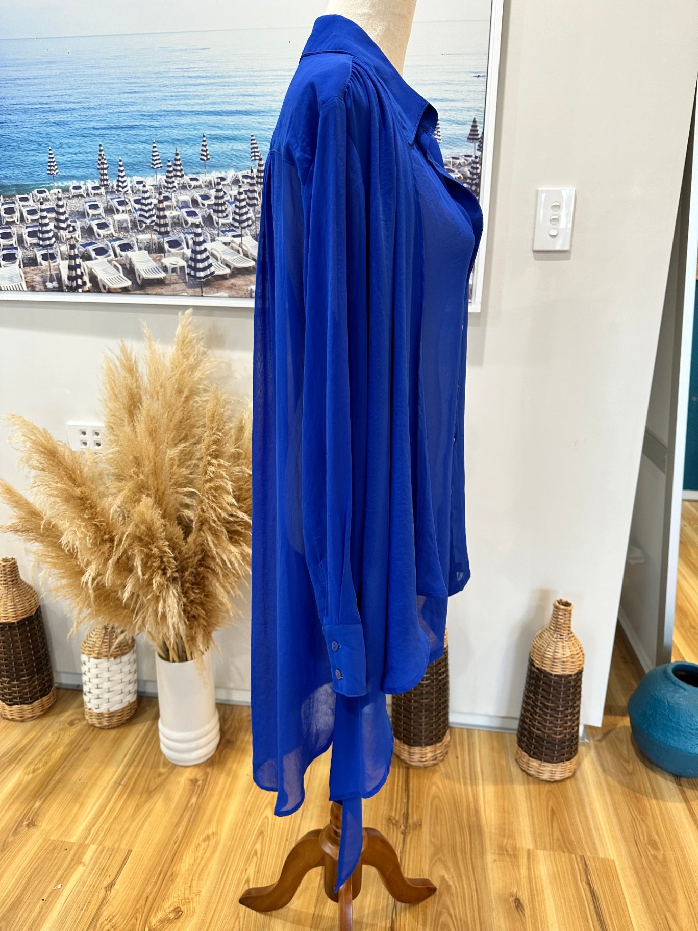 [SALE] Repertoire Blouse 10 Blue