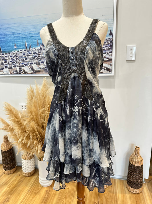 [SALE] Sass & Bide Dress 10 Grey - Y2K era
