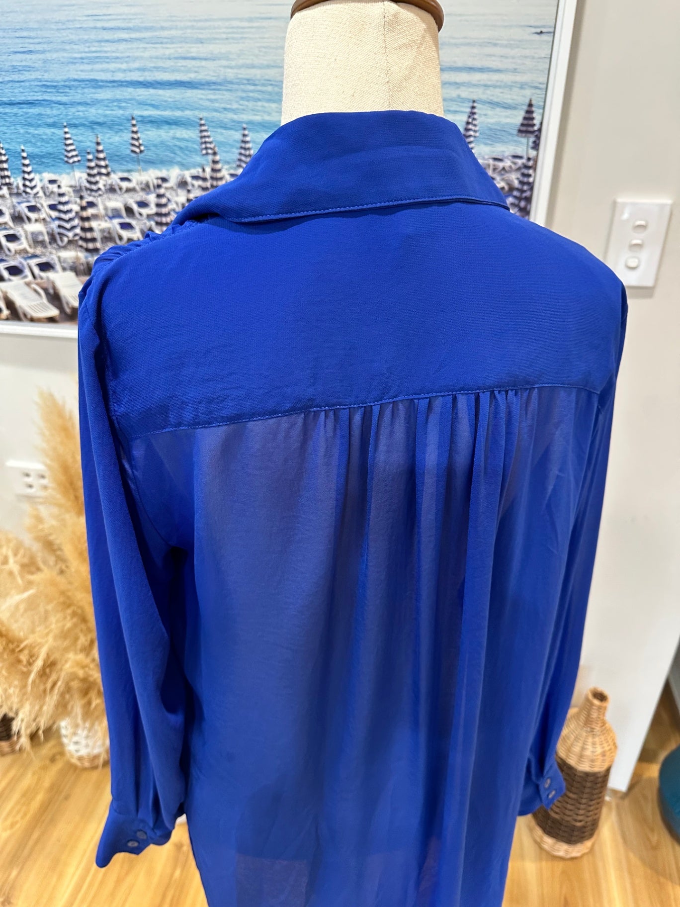 [SALE] Repertoire Blouse 10 Blue