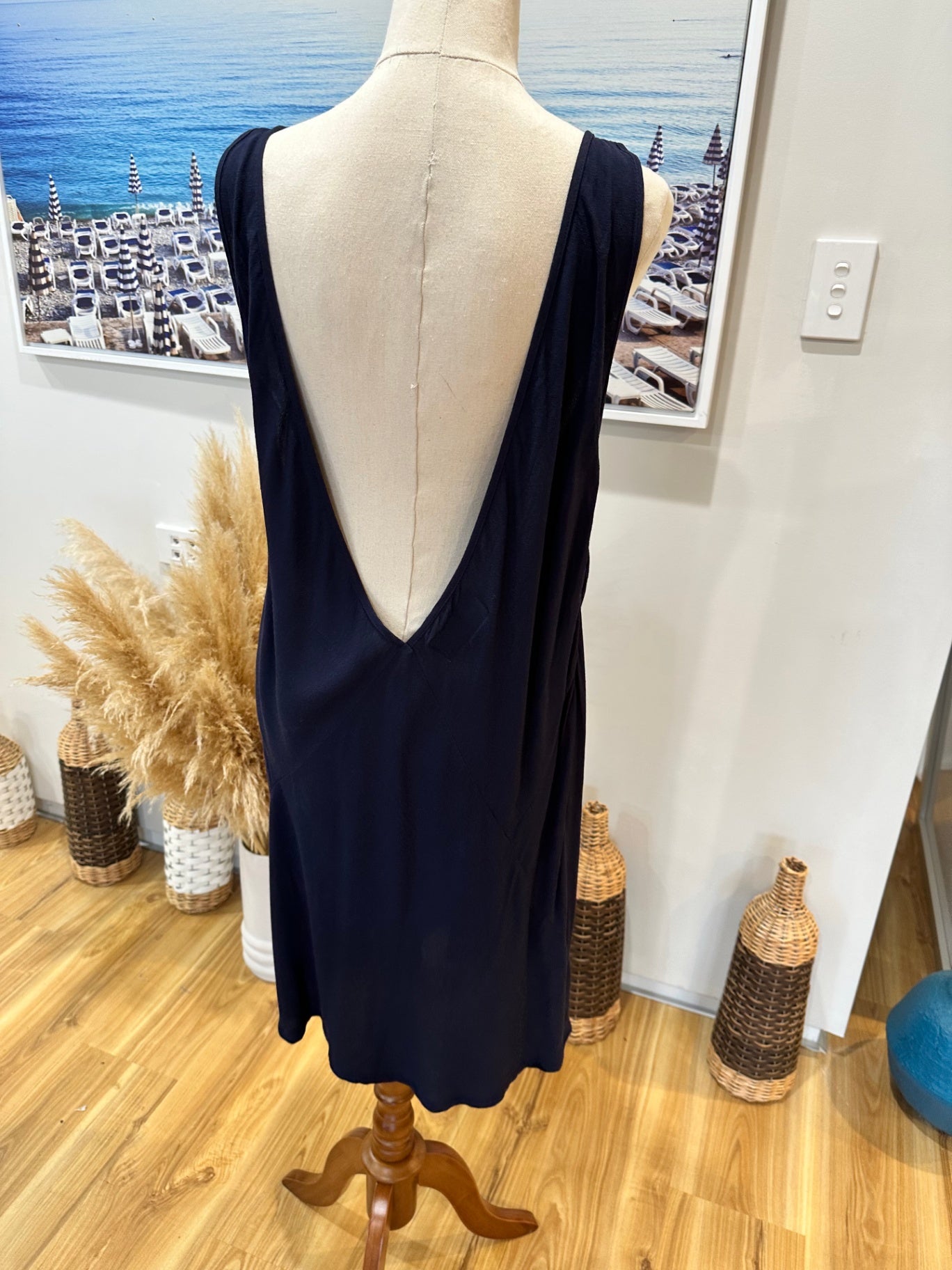 Miss Crabb Dress Medium Navy