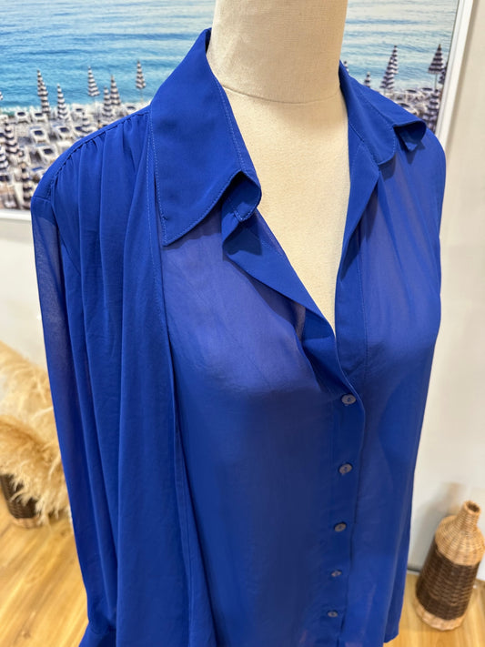 [SALE] Repertoire Blouse 10 Blue