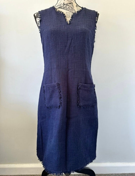 [SALE] Karl Lagerfield Dress 8 Navy Blue