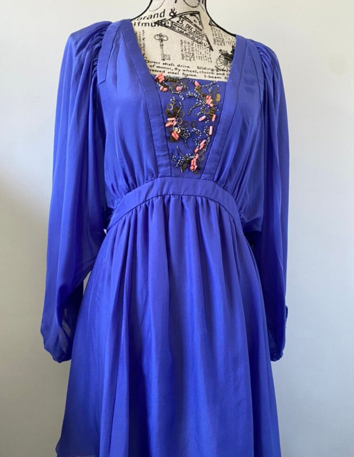[SALE] Anthropologie Dress 8 Blue
