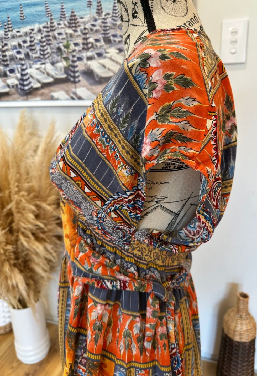 [SALE] Jaase Dress - Extra Small - Autumn Colours 