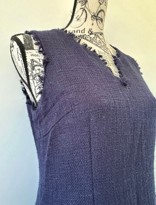 [SALE] Karl Lagerfield Dress 8 Navy Blue
