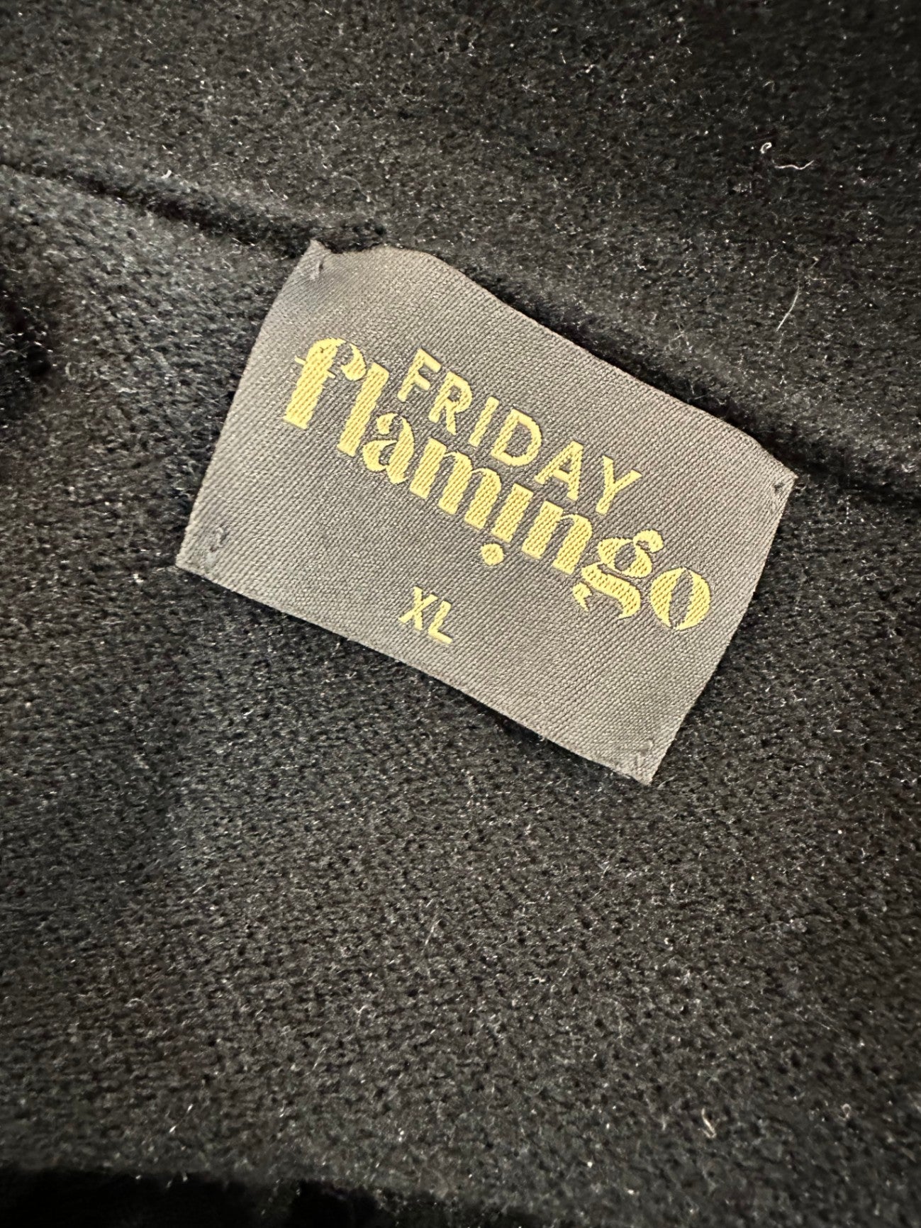 [SALE] Friday Flamingo Coat Extra Large Black