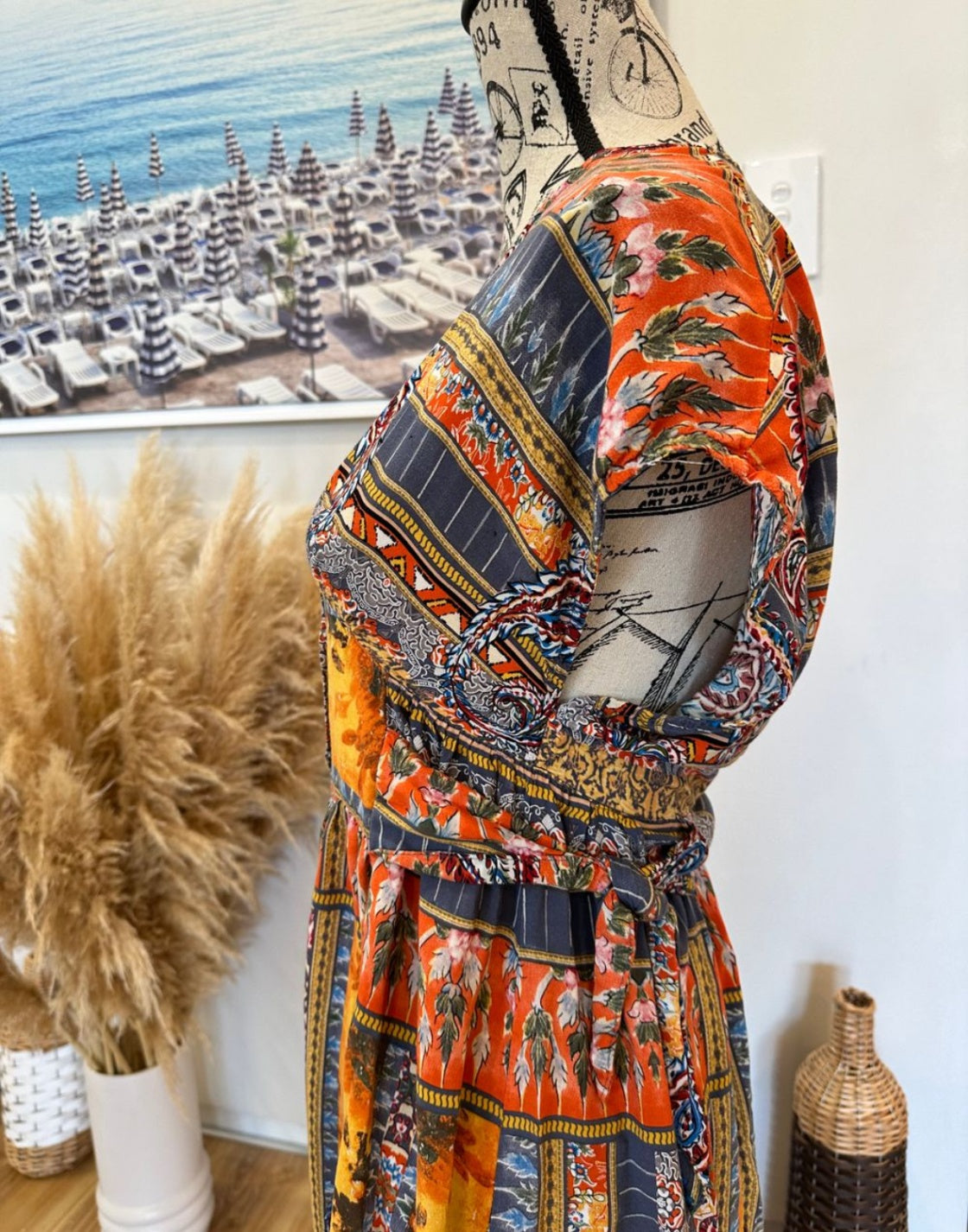 [SALE] Jaase Dress - Extra Small - Autumn Colours 