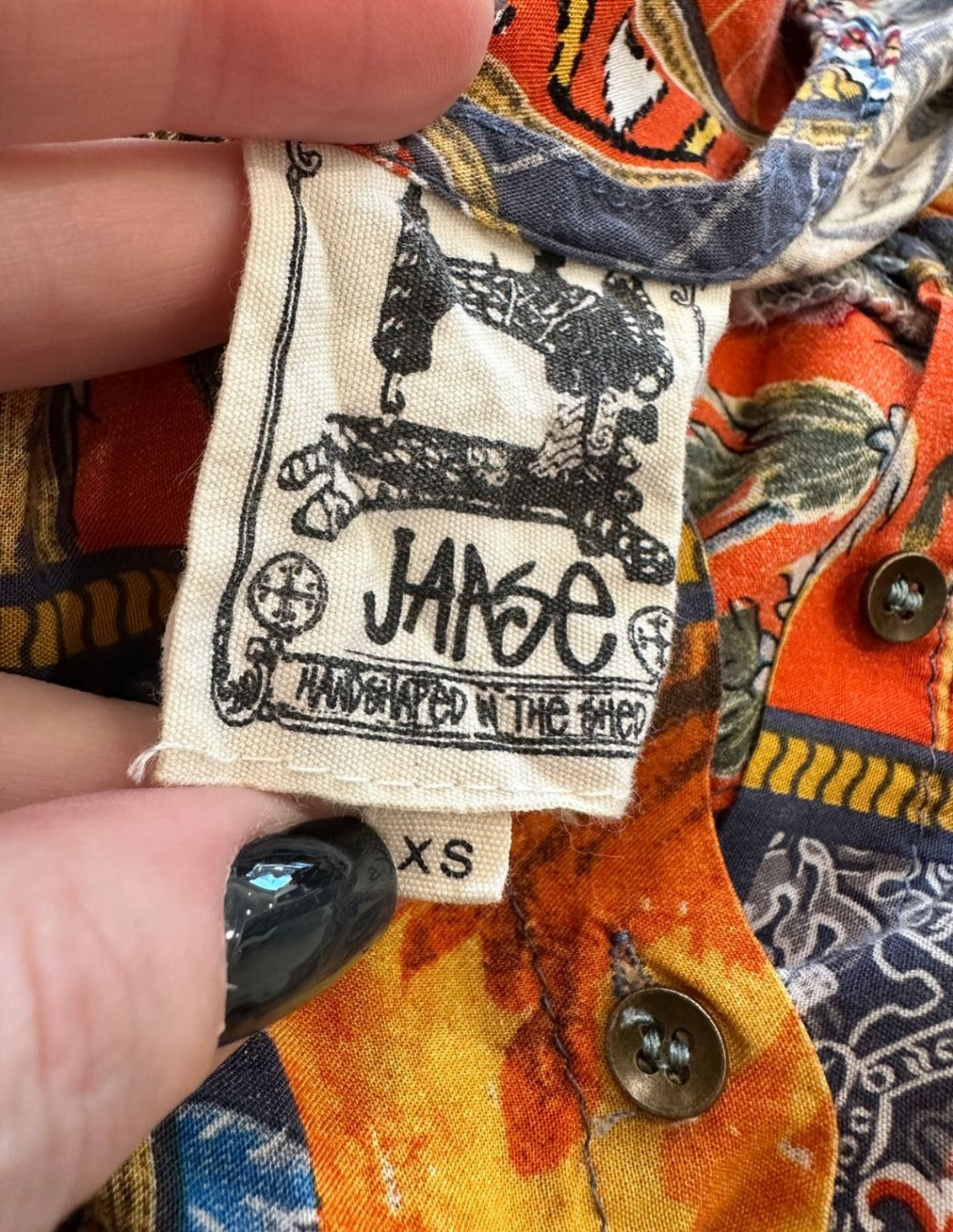 [SALE] Jaase Dress - Extra Small - Autumn Colours 