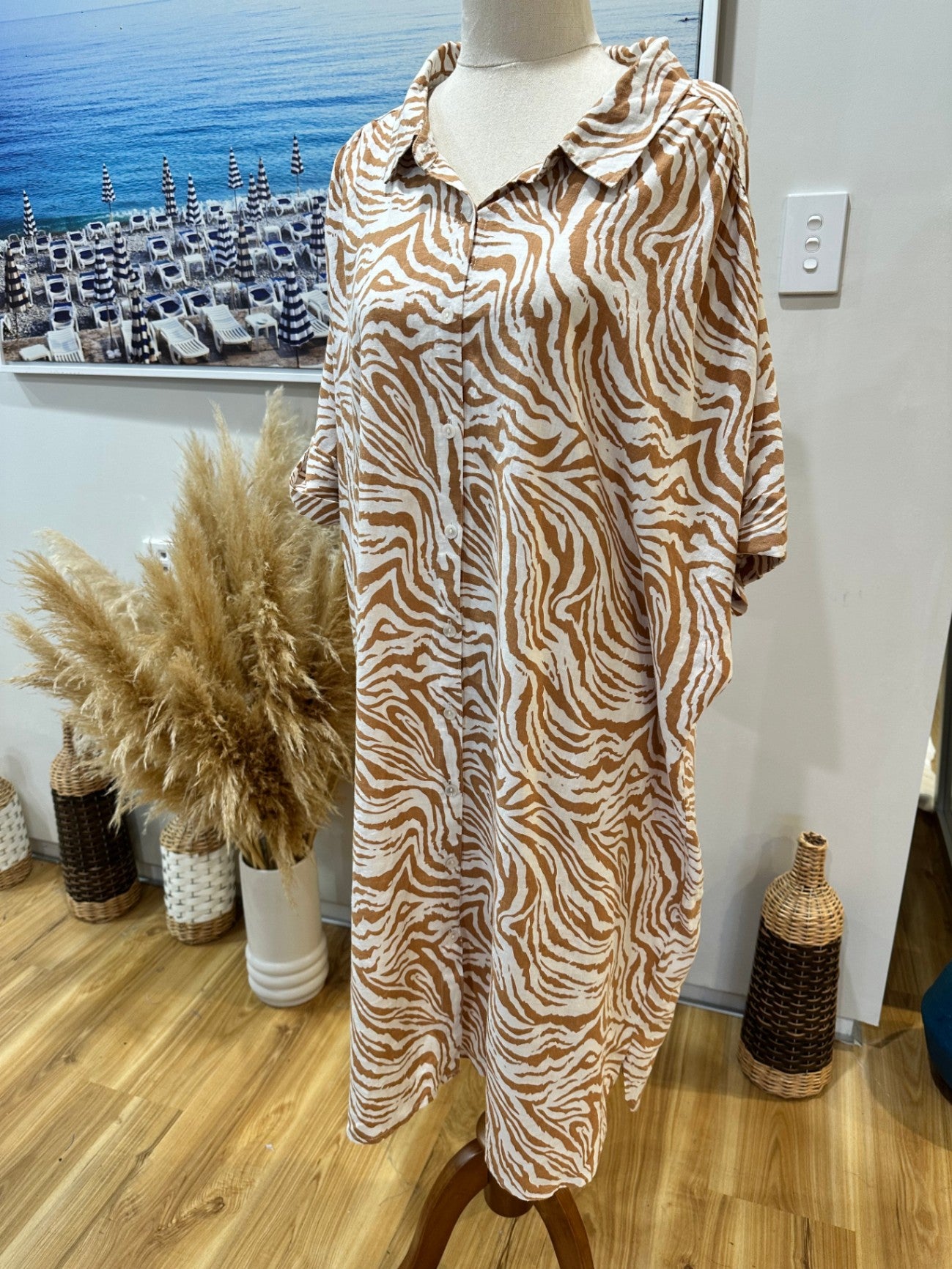 [SALE] Grae Linen - Dress - XXL - 55% Linen