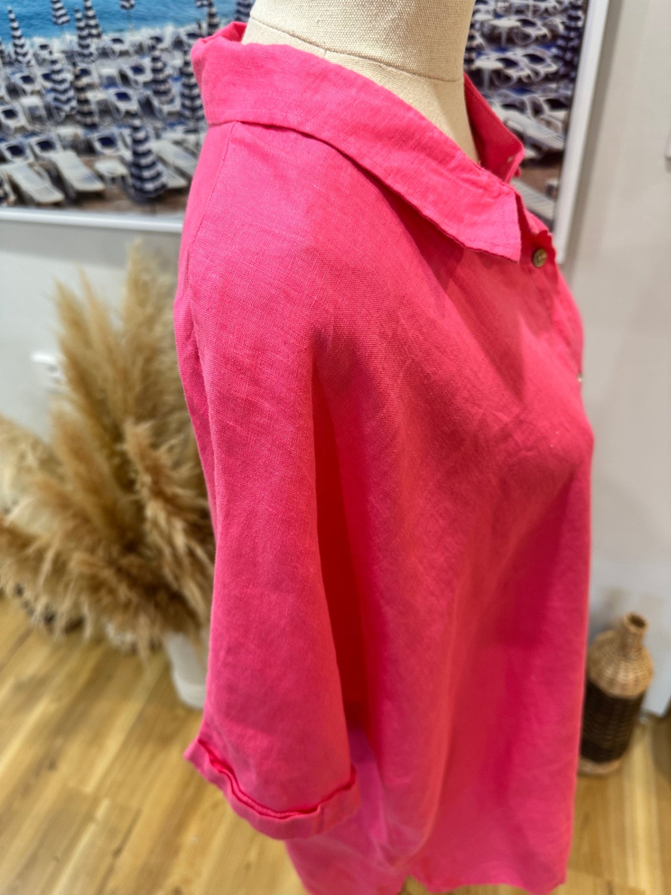[SALE] Zest Shirt 18 100% linen