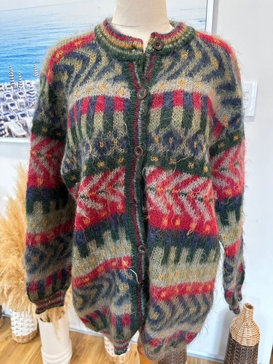 Vintage 90's Mohair Cardigan 