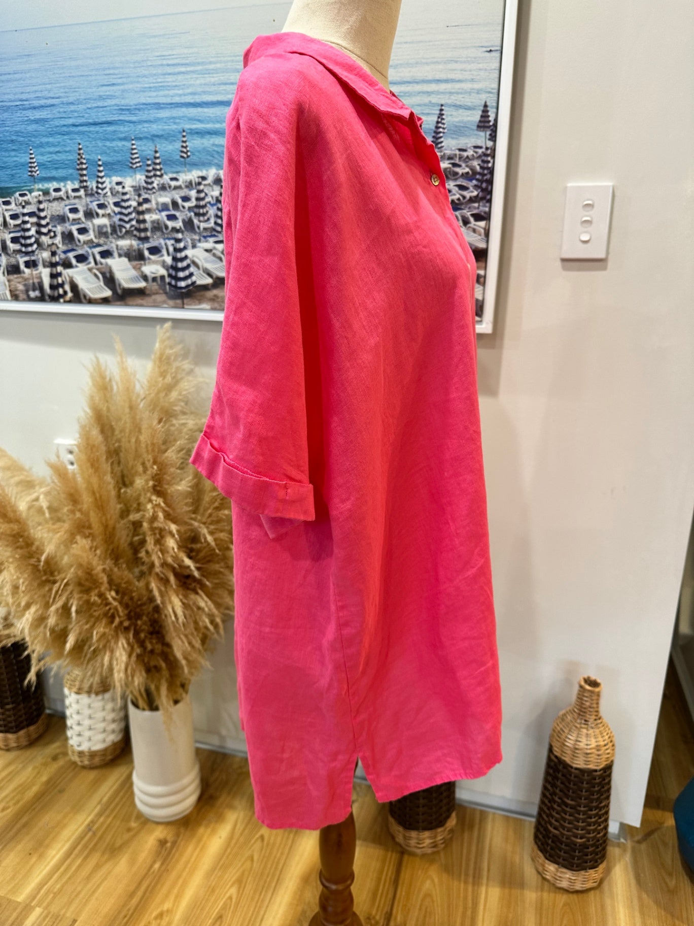 [SALE] Zest Shirt 18 100% linen