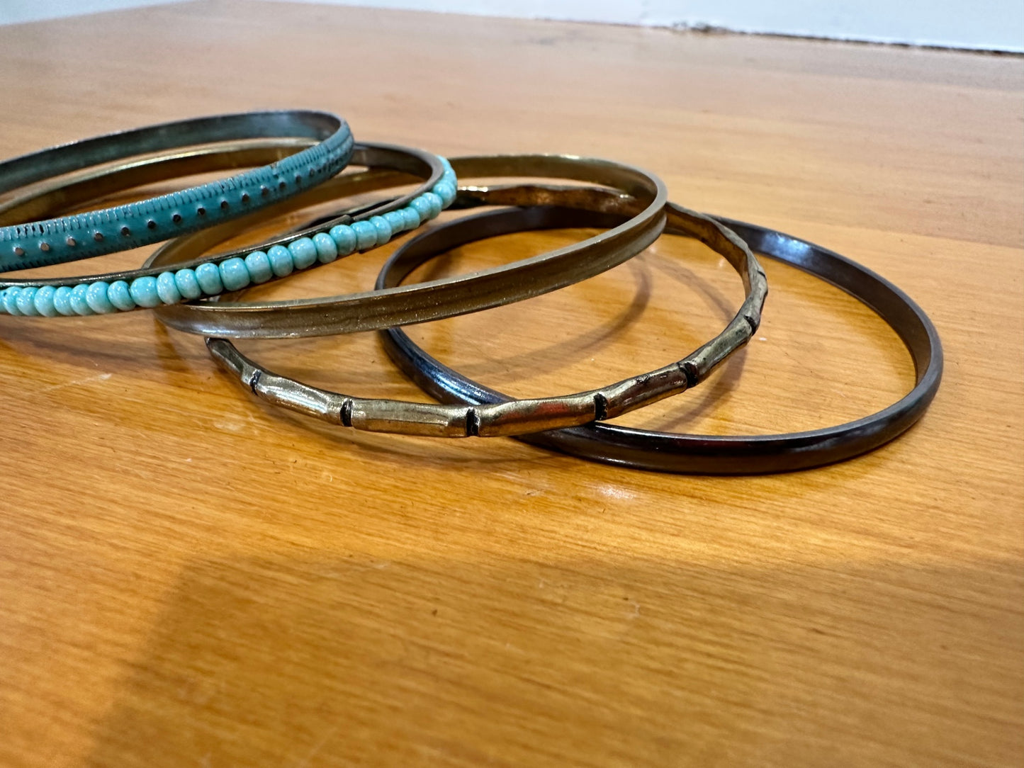 [SALE] Bangles Turquoise/Blue and Brown