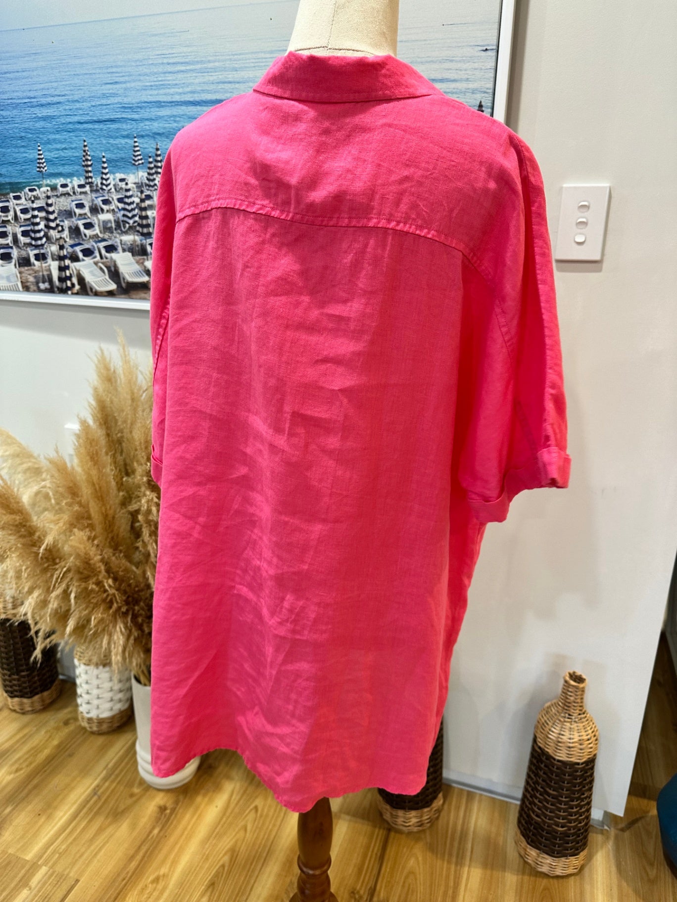 [SALE] Zest Shirt 18 100% linen