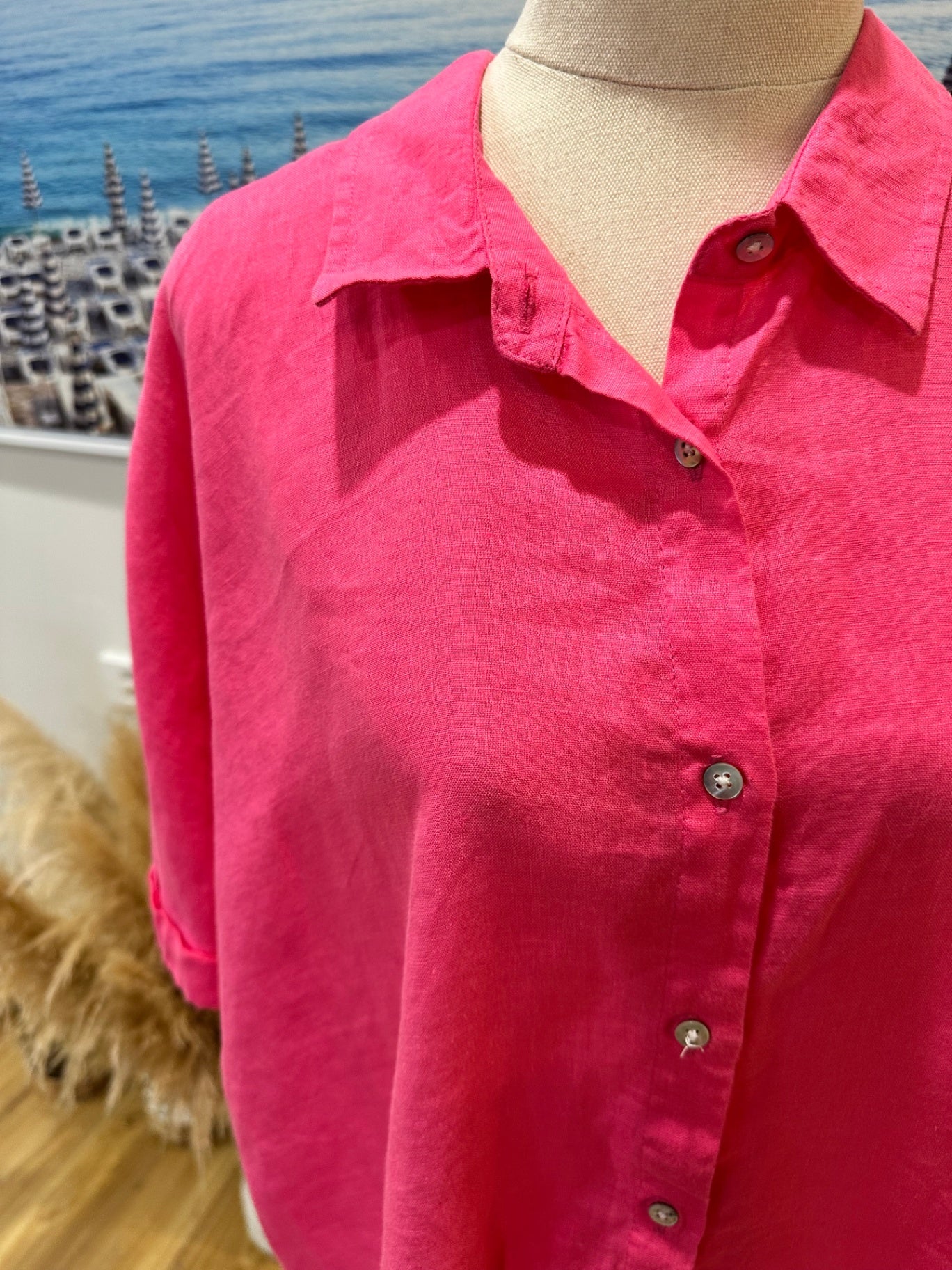 [SALE] Zest Shirt 18 100% linen