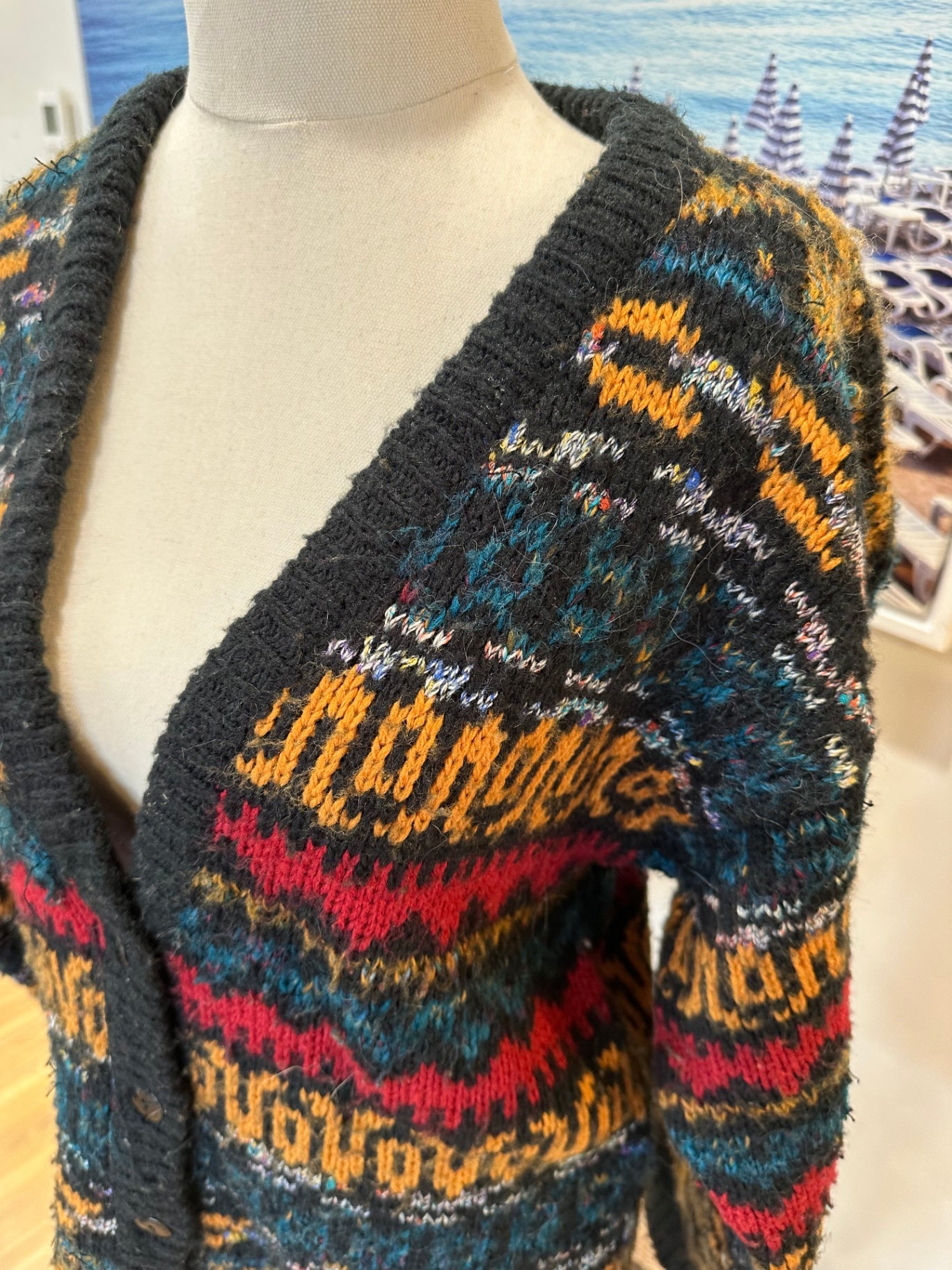 [SALE] Vintage 90's Espirit Sport - Cardigan - Medium
