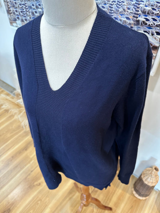 [SALE] Merric Top 10 Navy Blue