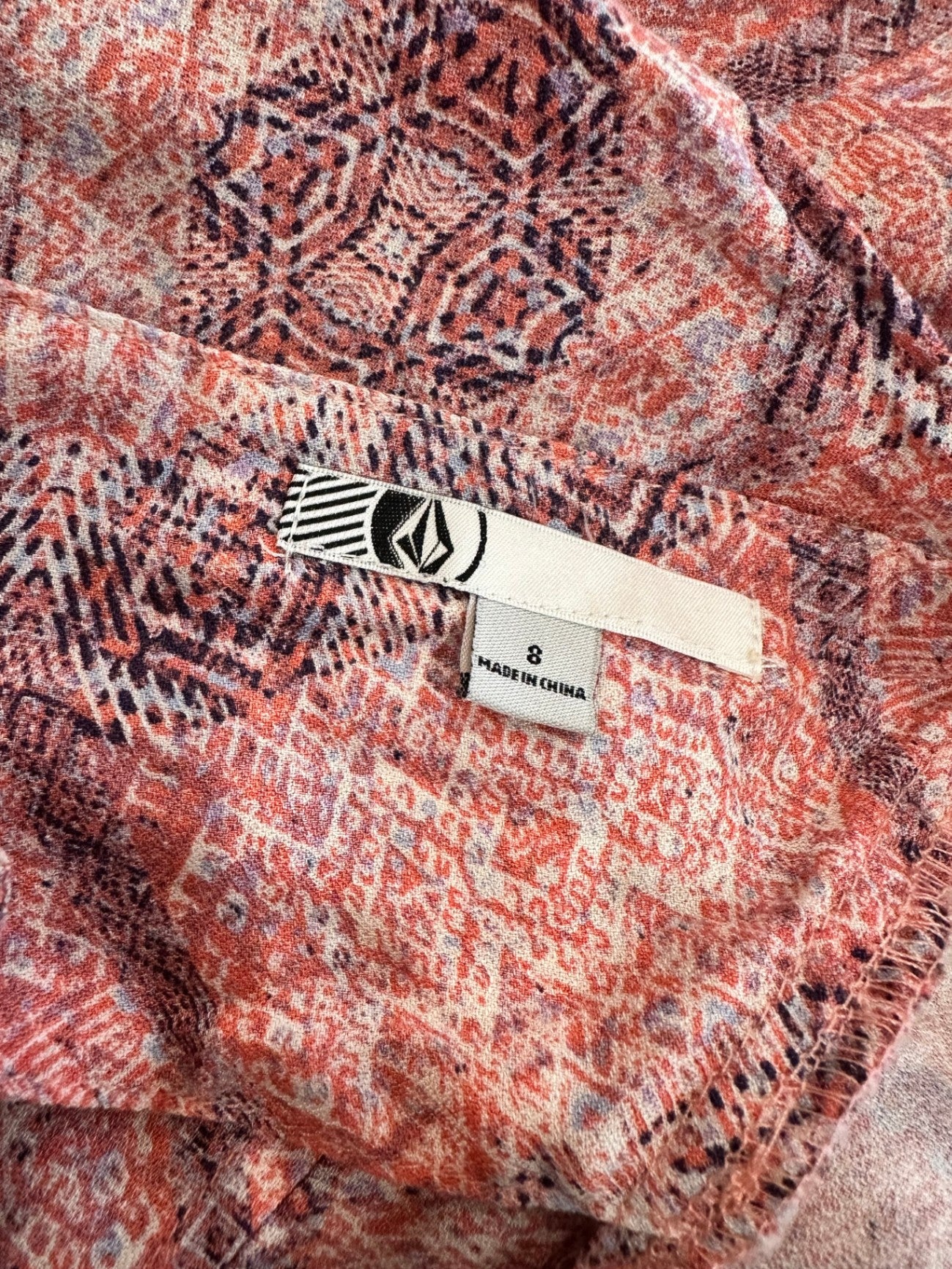 [SALE] Volcom Dress 8 Pink and black - New -