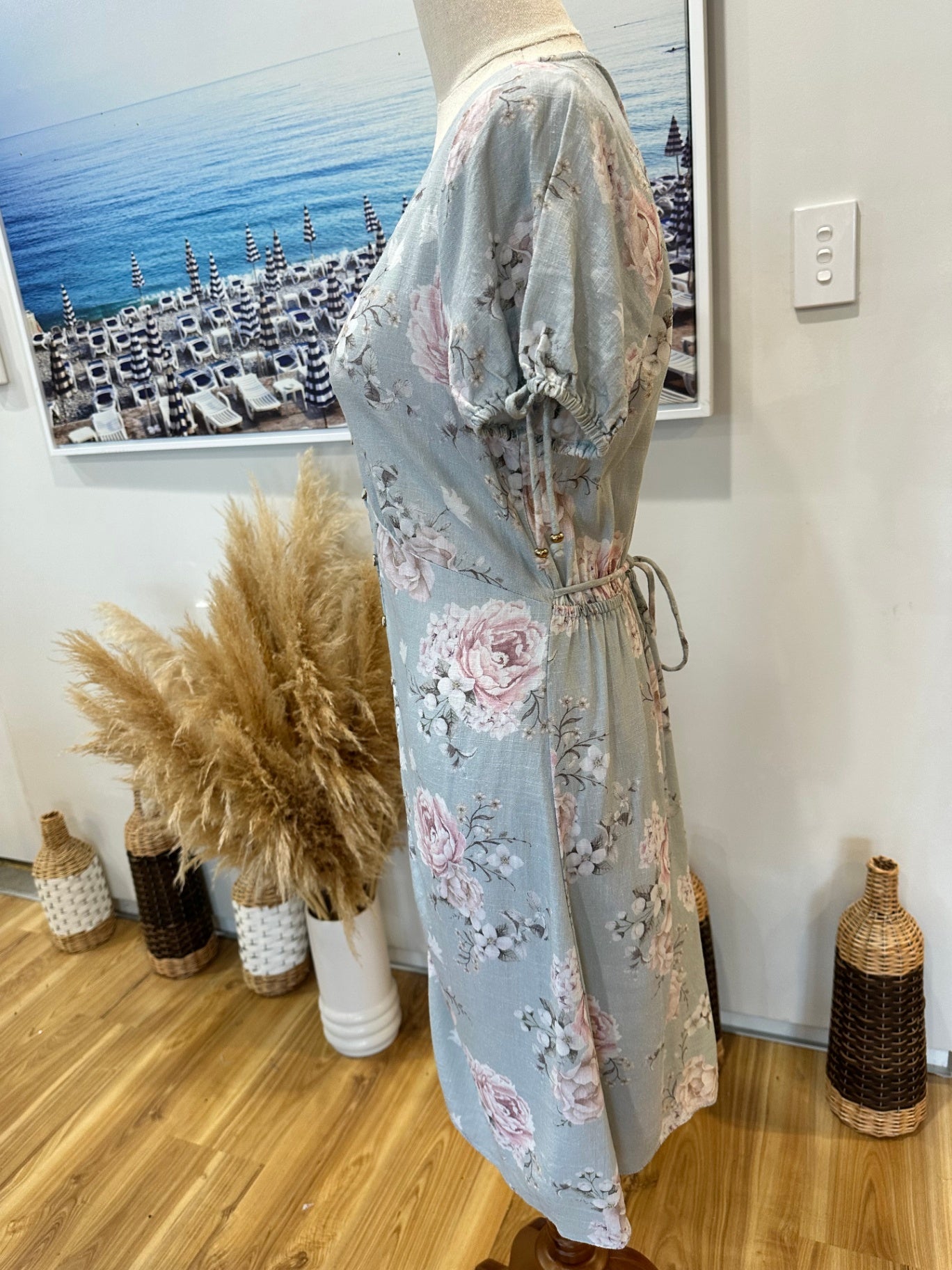 Just Jeans Dress 8 - 30% linen