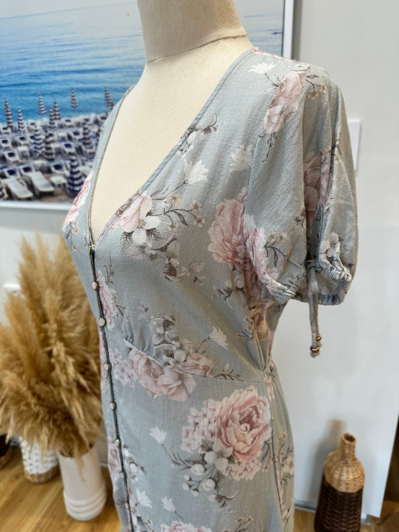 Just Jeans Dress 8 - 30% linen