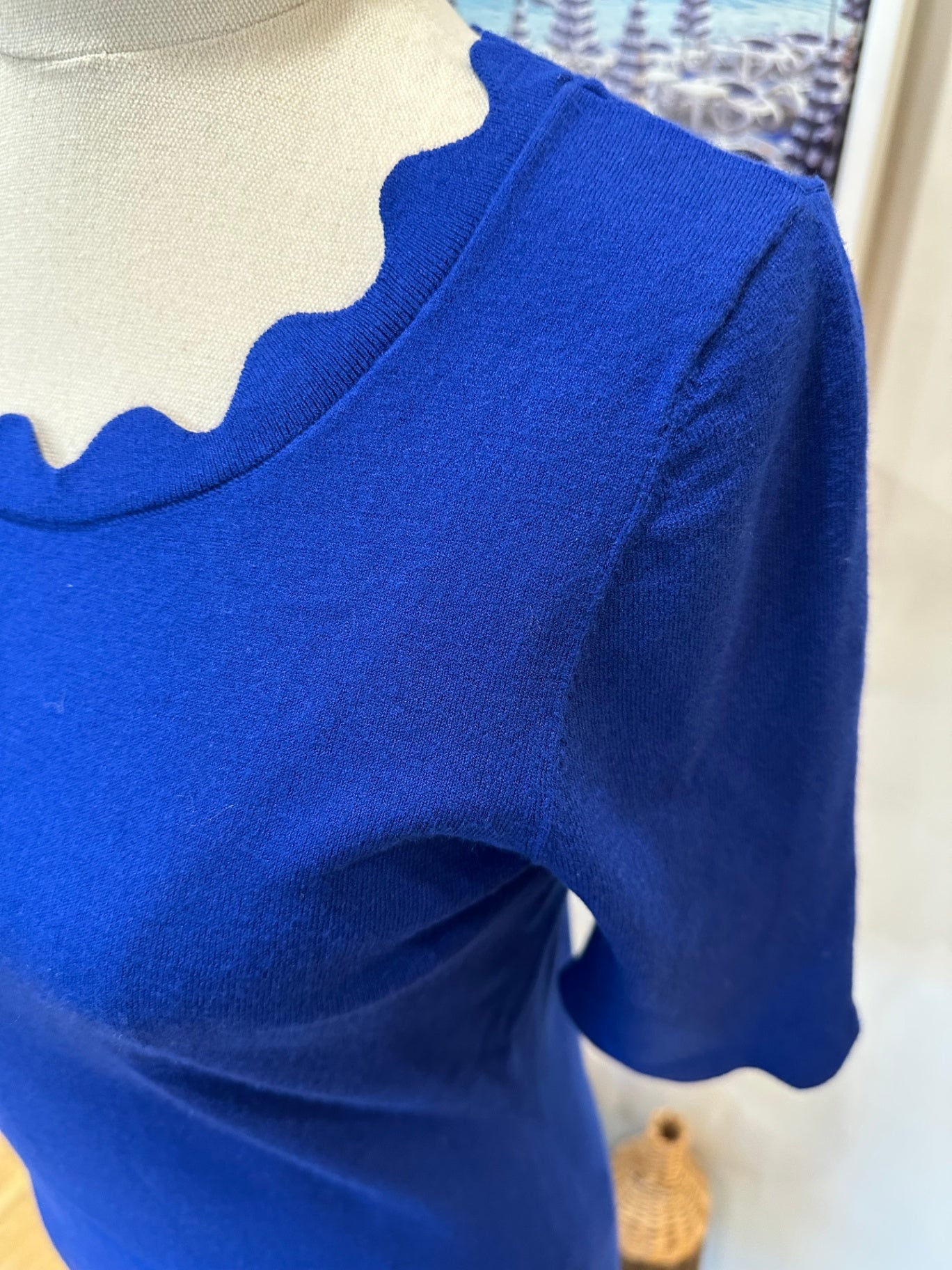 [SALE] Jacqui-E - Top - Extra Small - Blue