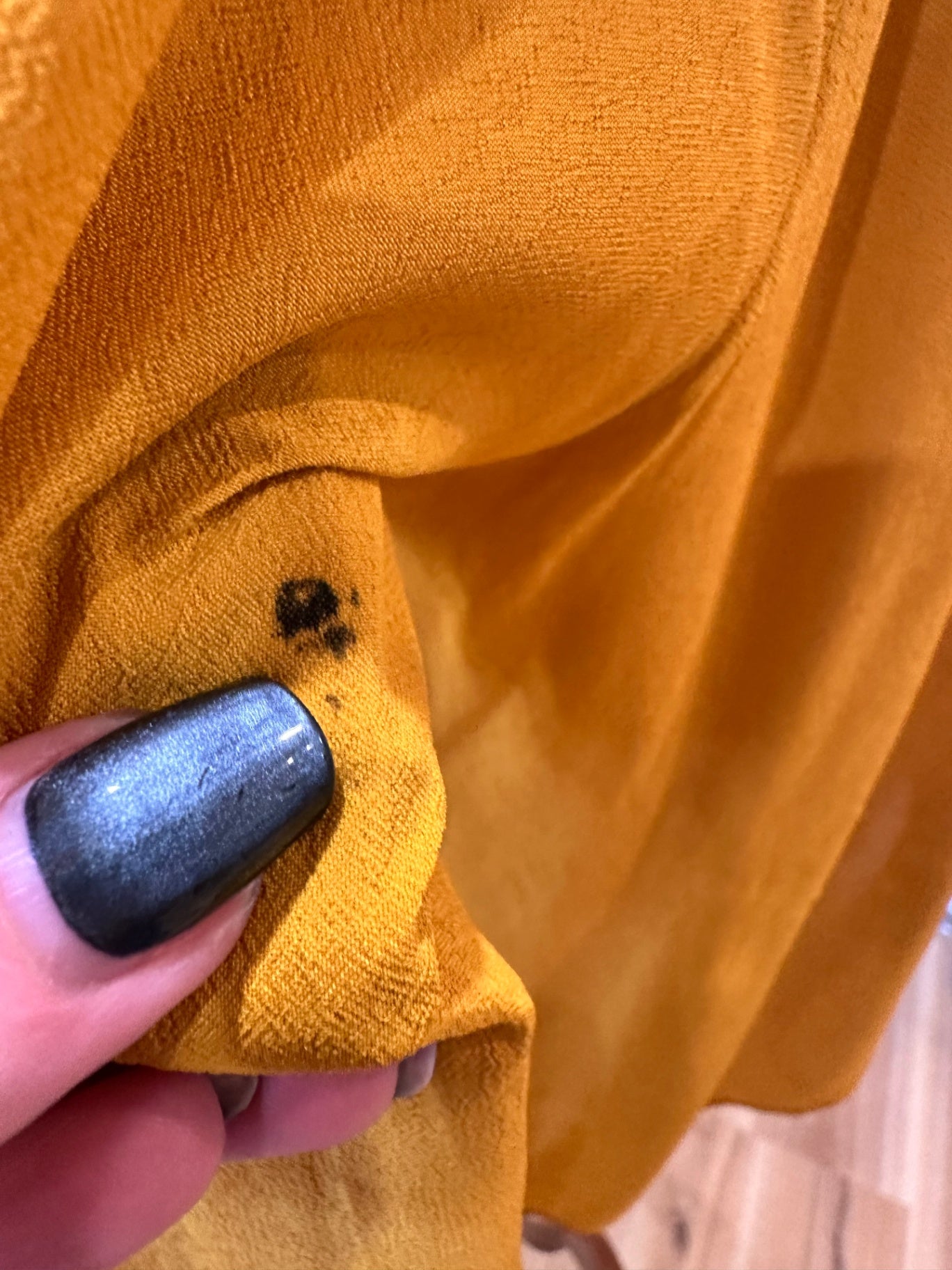 [SALE] Zara Blouse Medium Mustard