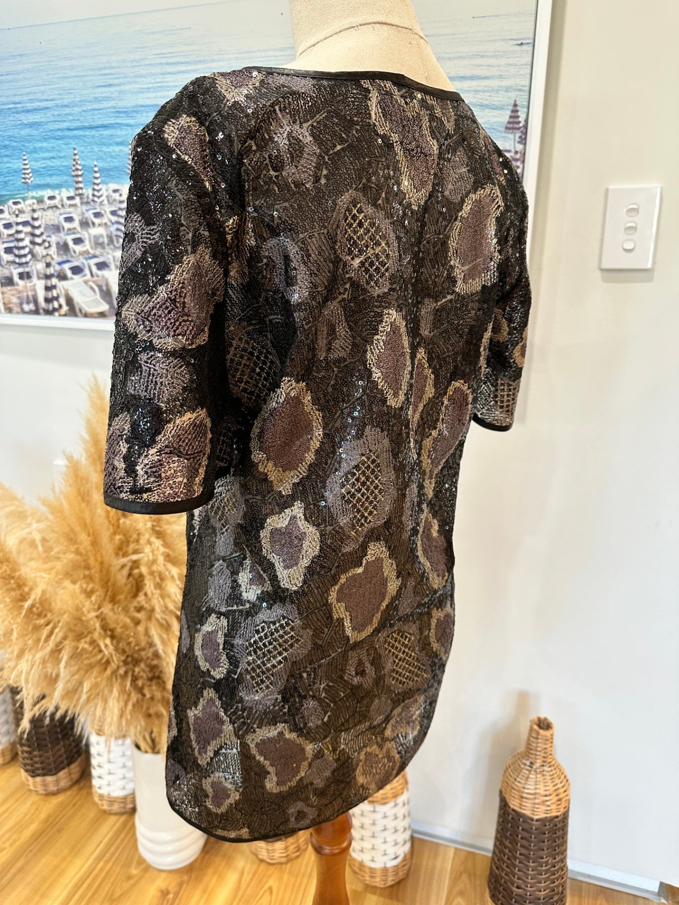 World- Sequin Blouse - Small