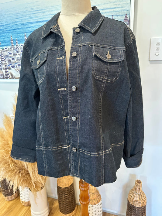 Yarra Trail Jacket 12 Dark indigo