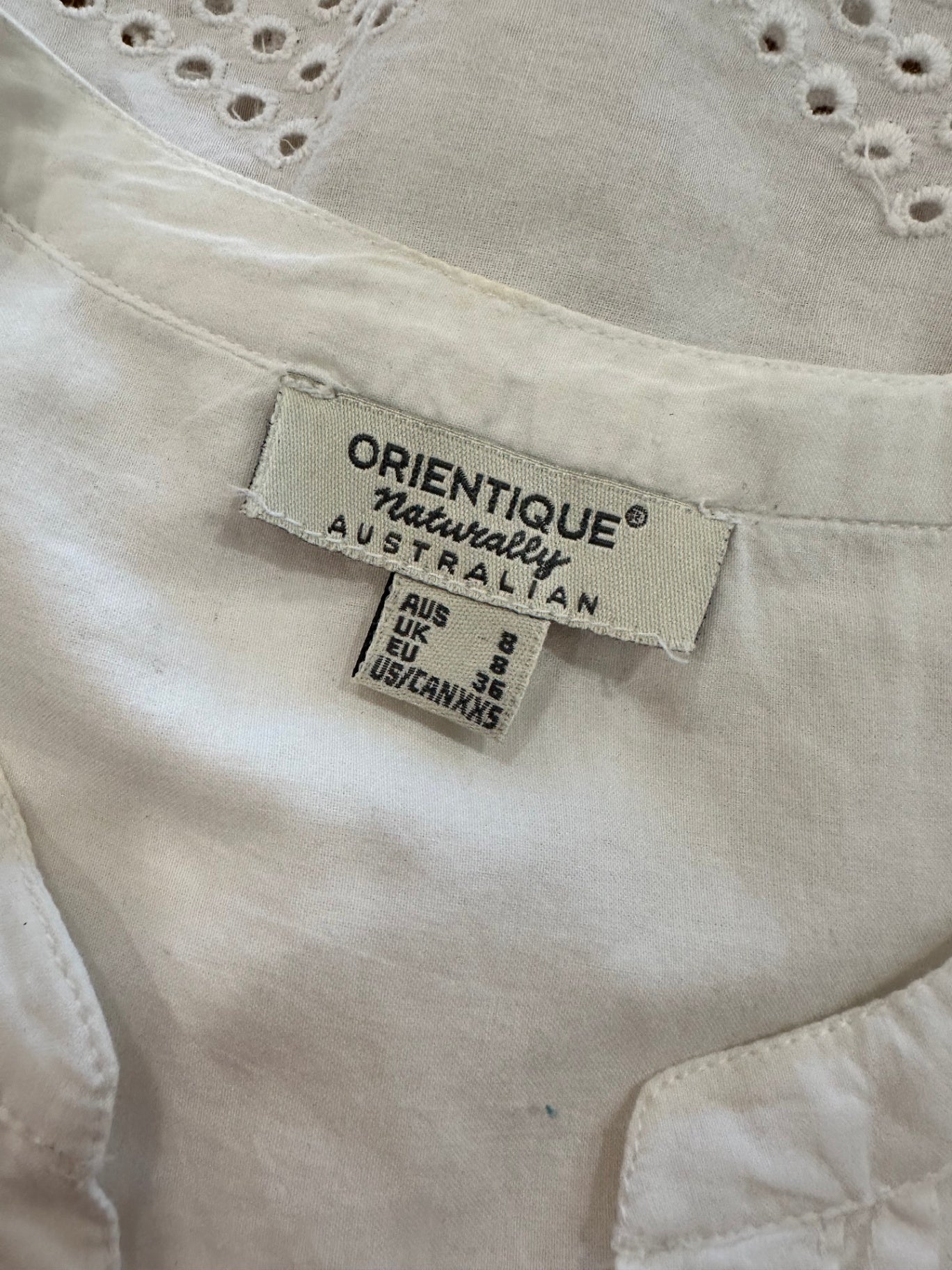[SALE] Orientique Top 8 White