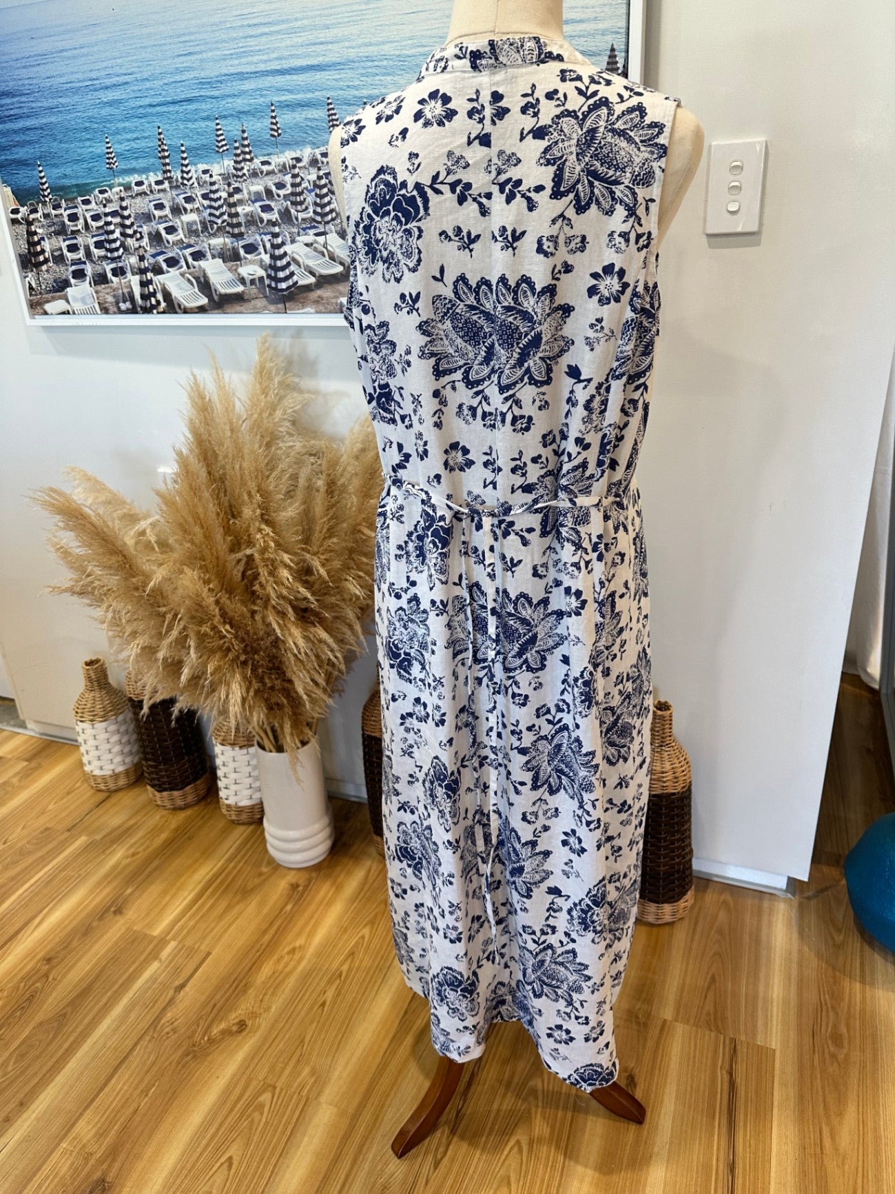 Kaleidoscopy by Ezibuy Dress Medium / Large - 55% linen