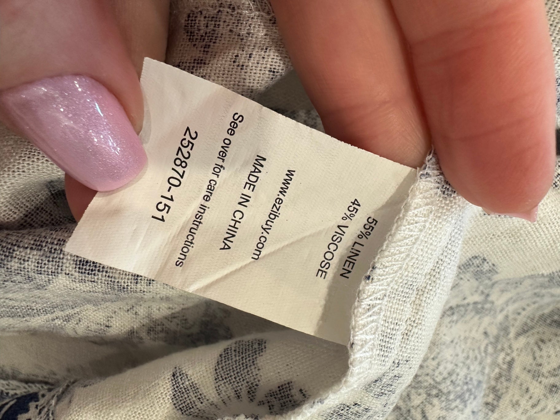 Kaleidoscopy by Ezibuy Dress Medium / Large - 55% linen