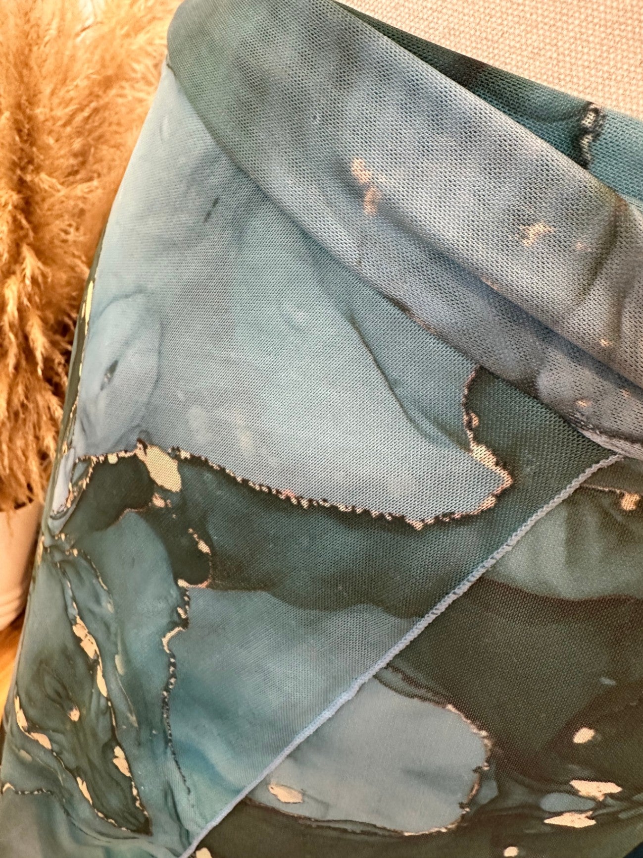 [SALE] Swimwear Blue and green Marble look - New