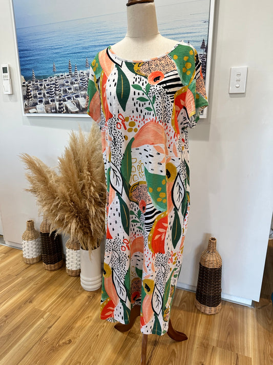 [SALE] Marco Polo Dress Large Multicolour