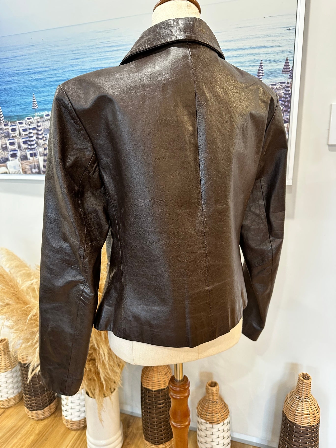 Jacket Small Brown