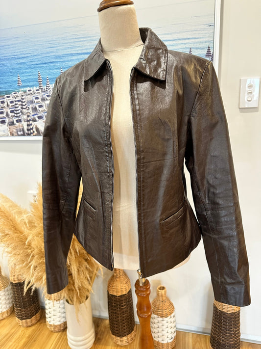 Jacket Small Brown