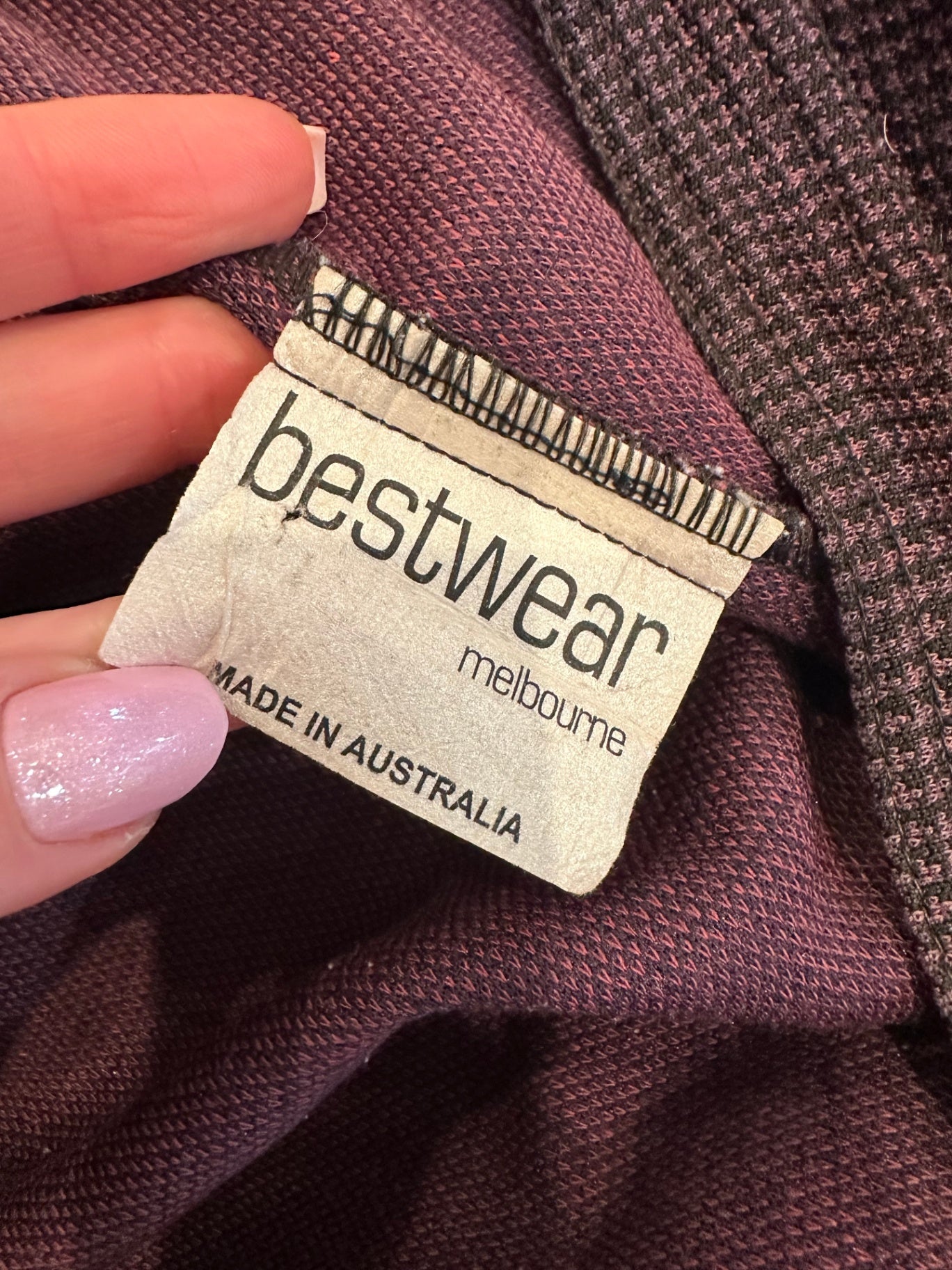 [SALE] Vintage Pants 16 Burgundy