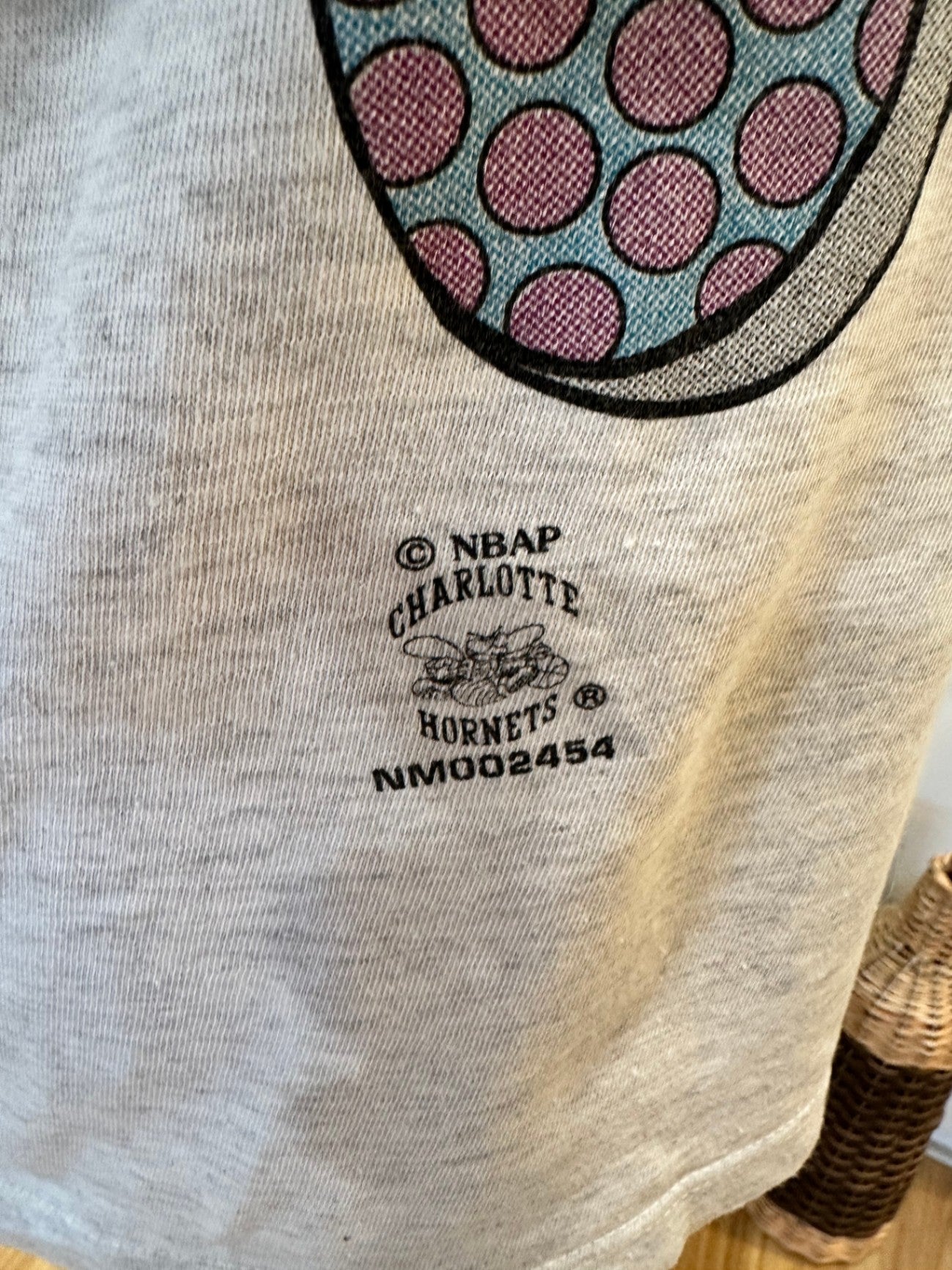 Vintage 90's - Charlotte Hornet's T-shirt -  Small 