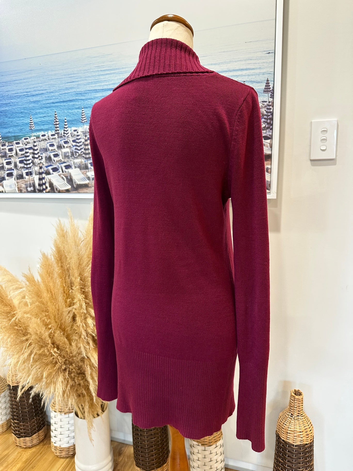 [SALE] Y2K era - Glassons - 10 - Cowl neck, longline top