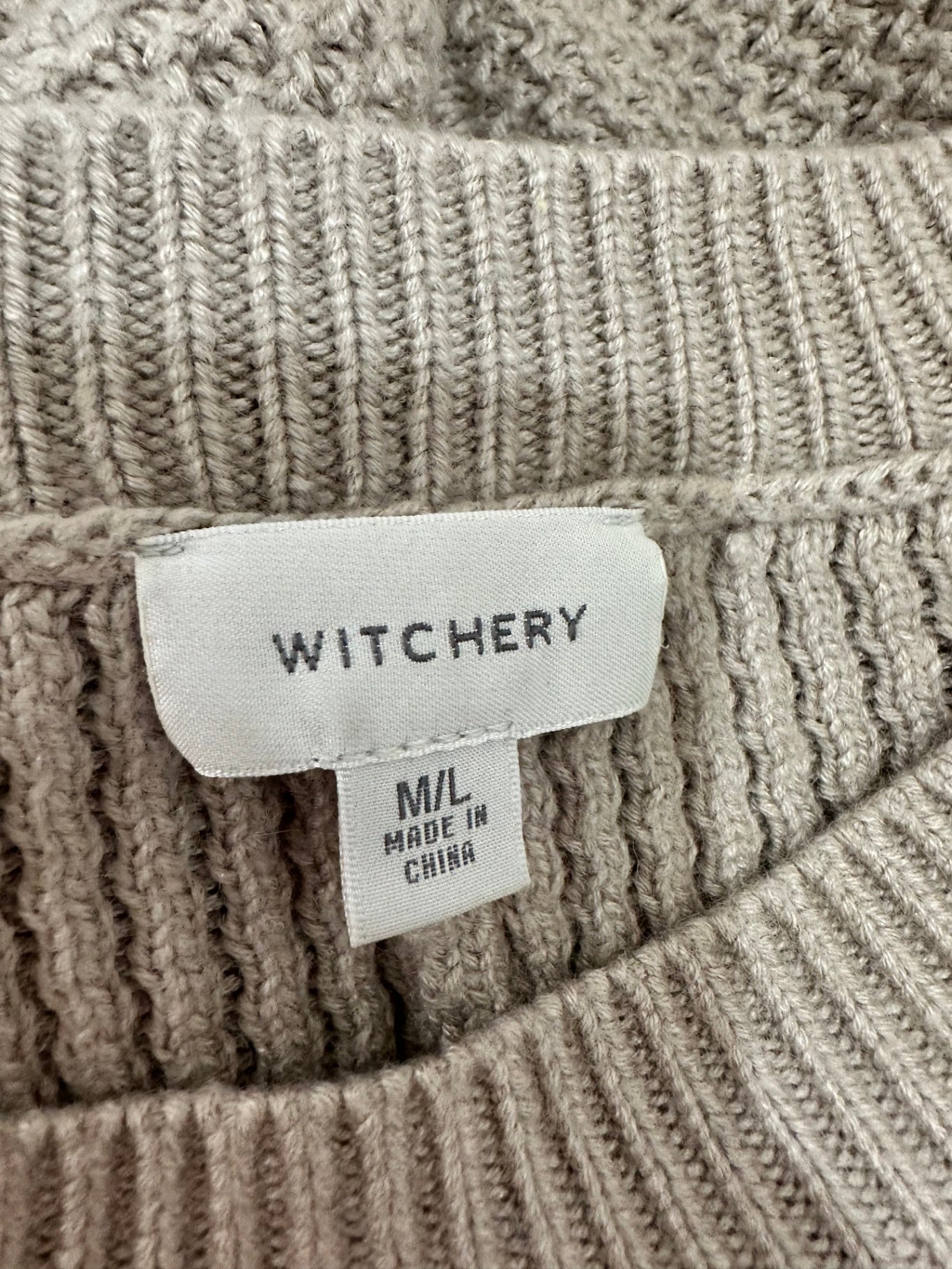 [SALE] Witchery Jumper Medium / Large Beige