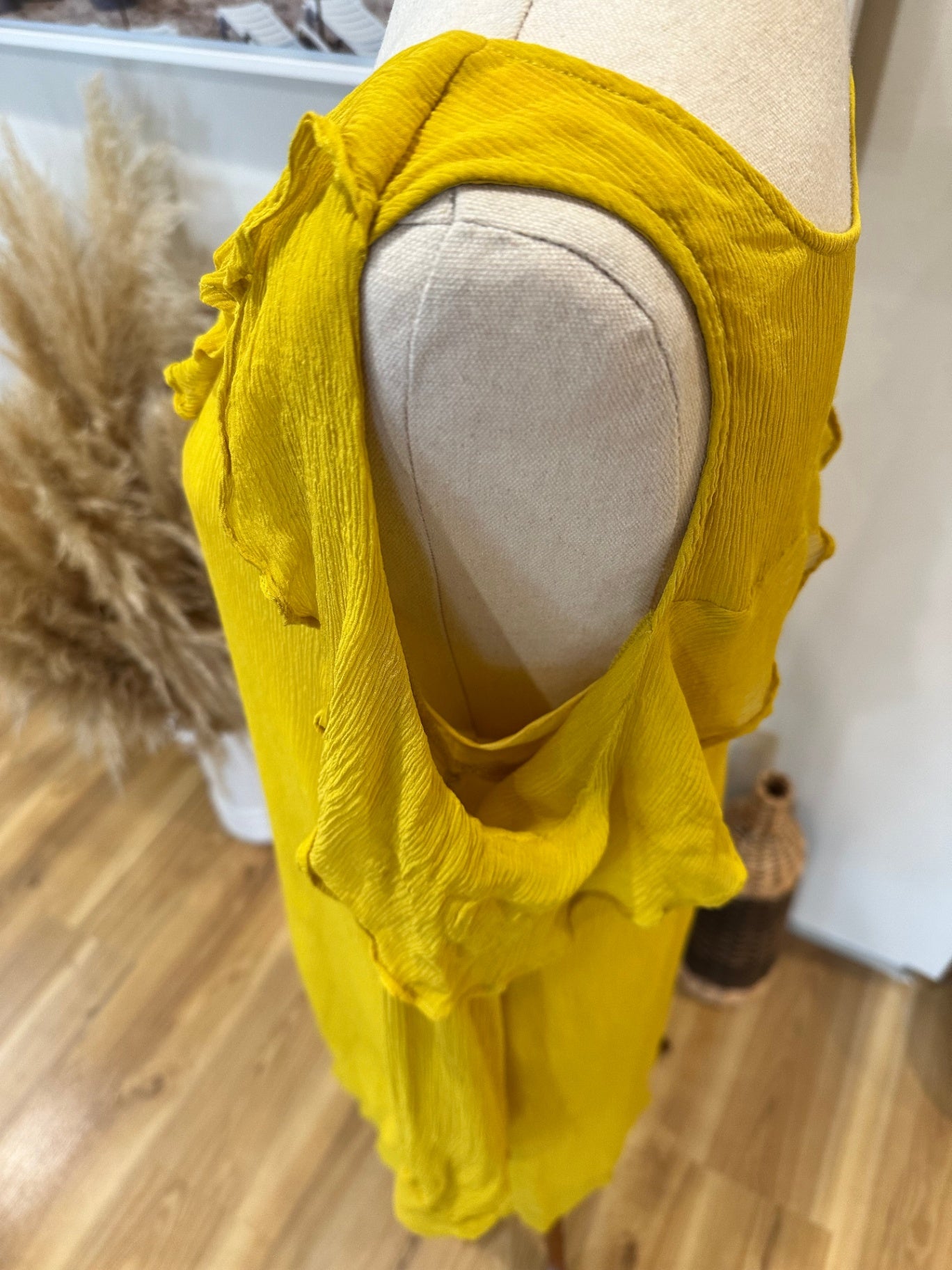 [SALE] Storm Dress 10 Yellow