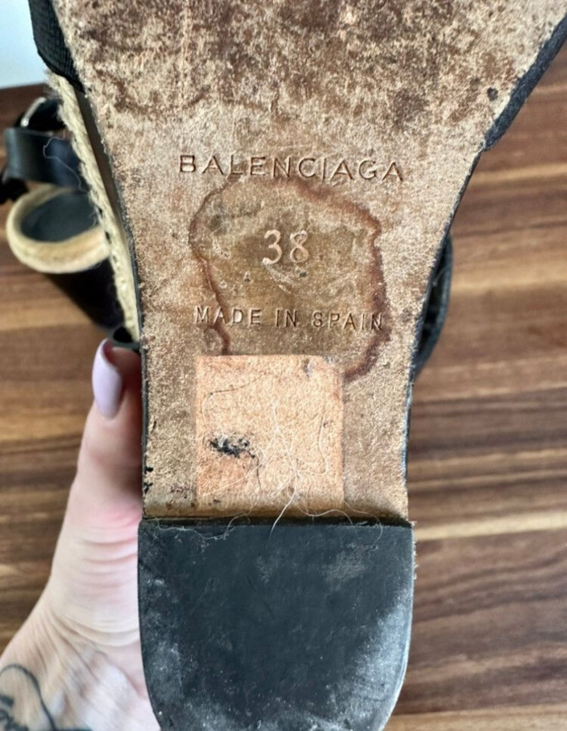 [SALE] Balenciaga Sandals 38 Black